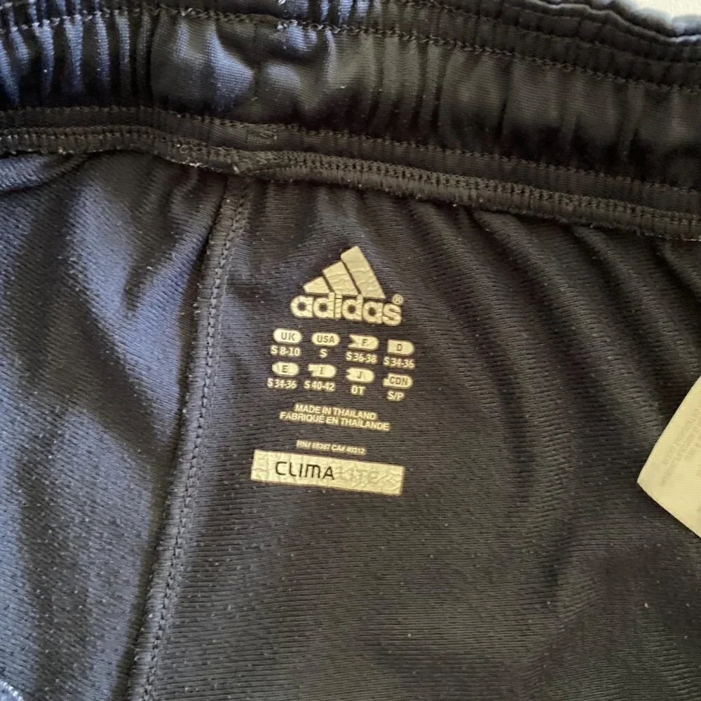 Adidas Men’s Climalite 3-Stripe Active/Lounge Pants. Gray/Ink Blue. Size Small